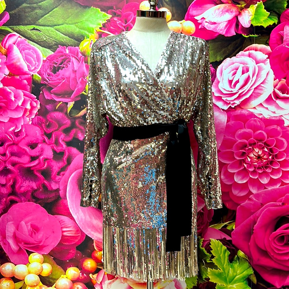 Rotate sequence dress